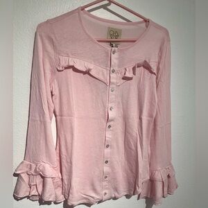 Chaser Brand Blouse-Size M-Pink